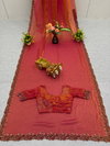 Siya 007 Pure Fendy Silk With Heavy Diamond Work Saree Suppliers In India